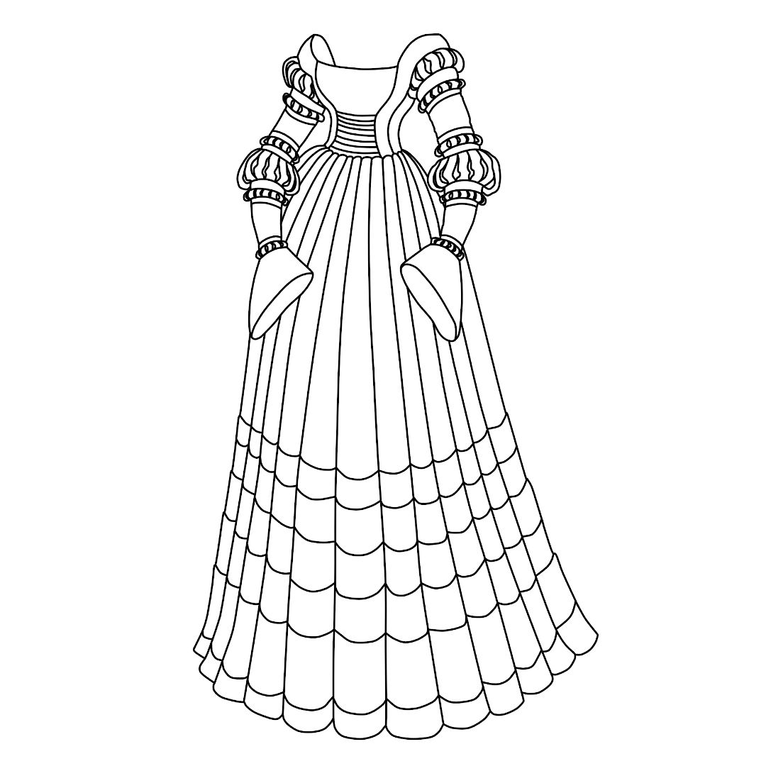 1515 Cranach Gown