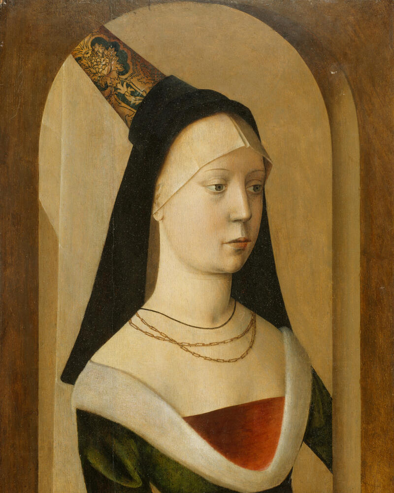 historical hennin portrait 2